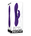 Wavy Rabbit Rechargeable Dual Stimulator Silicone Purple