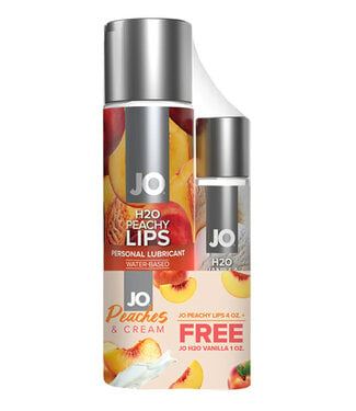 JO H2O Peachy Lips 4oz with BONUS H2O Vanilla Cream 1oz