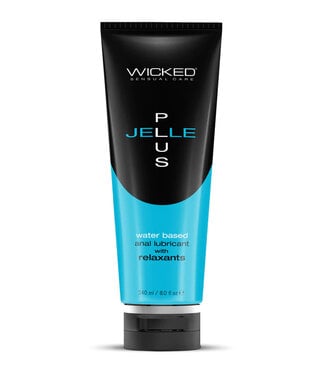 Wicked Jelle Plus Anal Lubricant with Relaxants 8oz