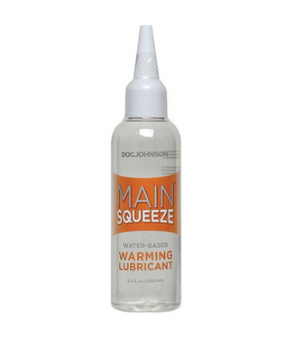 Main Squeeze Warming Water-Based Lubricant 3.4oz