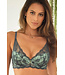 Pour Moi Atelier Lace High Apex Padded Underwired Slate/Mint Bra 29525