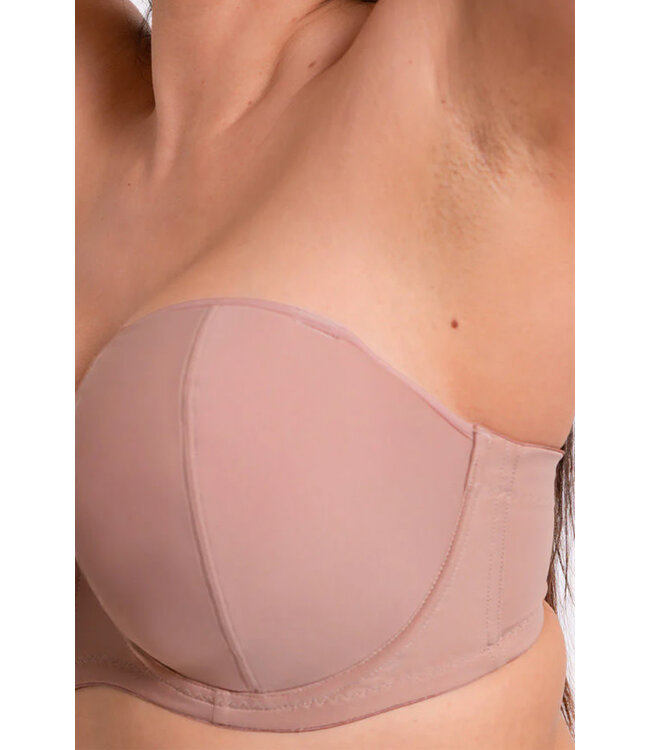Curvy Kate Luxe Strapless Latte Bra CK2601