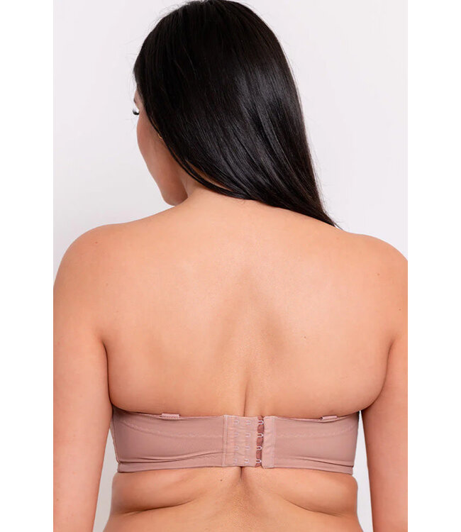 Curvy Kate Luxe Strapless Latte Bra CK2601