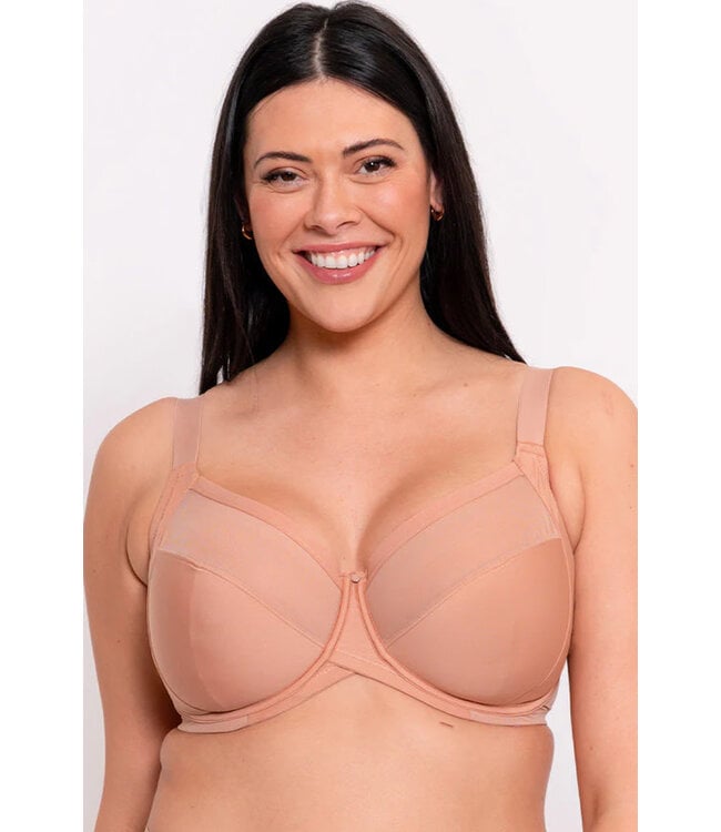 Curvy Kate WonderFully Full Cup Side Support Latte Bra CK061102