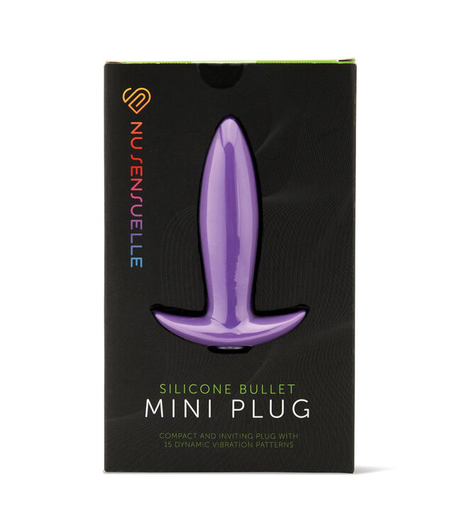 Nu Sensuelle Mini Butt Plug Purple