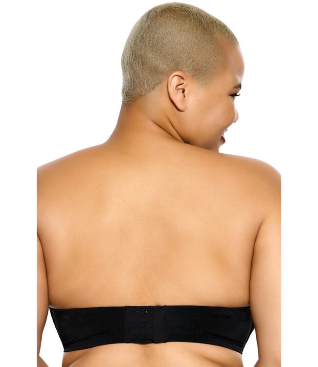 Felina Body Luxe Strapless Underwire Black Bra 150671