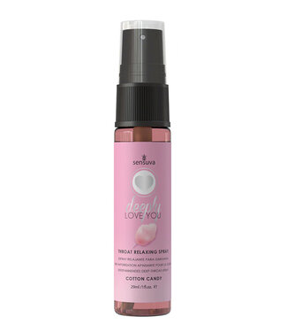 Sensuva Deeply Love You Throat Relaxing Spray Cotton Candy 1oz