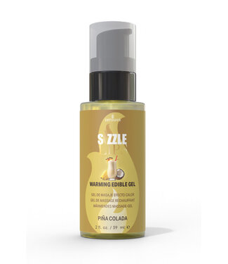 Sensuva Sizzle Lips Warming Gel Pina Colada 2oz