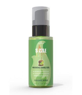 Sensuva Sizzle Lips Warming Gel Caramel Apple 2oz