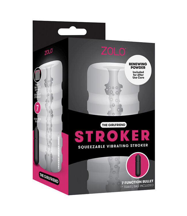 Zolo Girlfriend Squeezeable Vibrating  Stroker