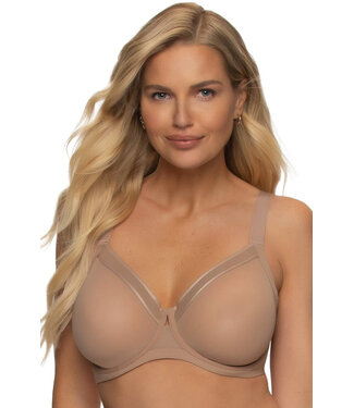 Felina Ethereal Sheer Mesh Unlined Underwire Dune Bra 115159 Felina Ethereal Sheer Mesh Unlined Underwire Dune Bra 115159
