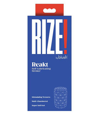 Blush Rize Self Lubricating Stroker Reakt