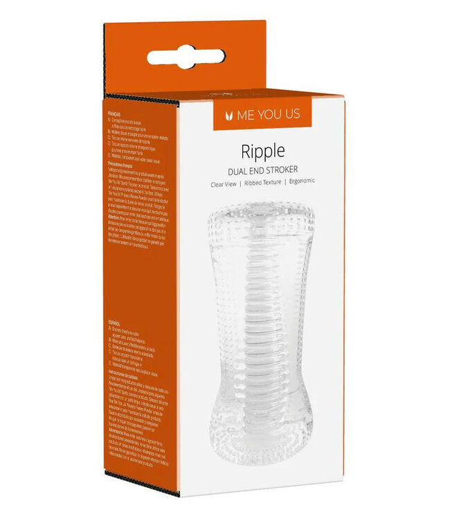 Me You Us Ripple Dual End Stroker