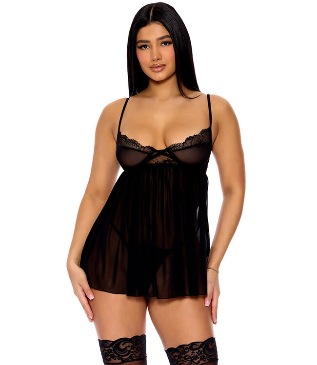 Ariana Black Babydoll 774555