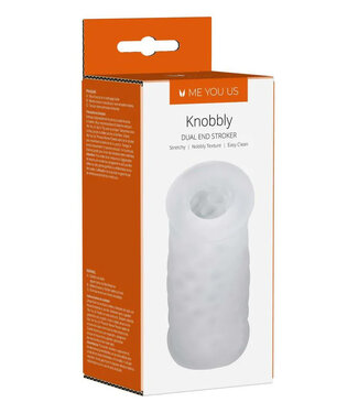 Me You Us Knobbly Dual End Stroker