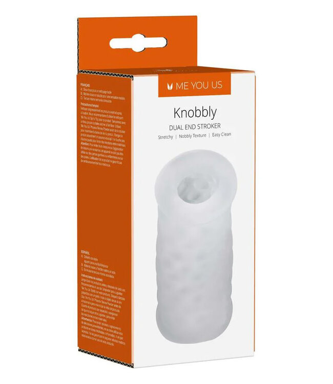 Me You Us Knobbly Dual End Stroker