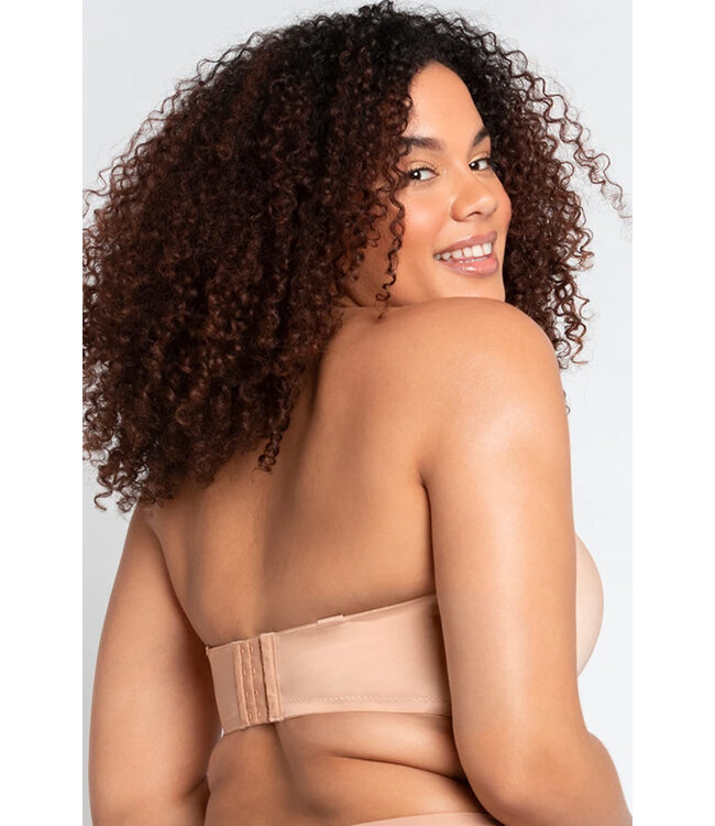 Curvy Kate Smoothie Strapless Moulded Latte Bra CK008109