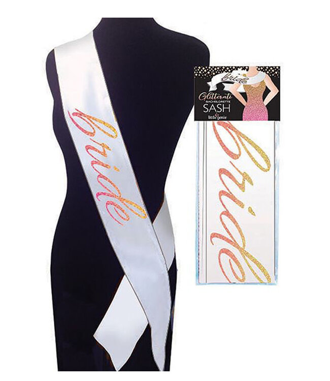 Glitterati Bride Sash