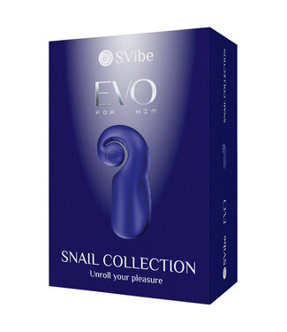 Snail Vibe Evo Rechargeable Masturbator Navy