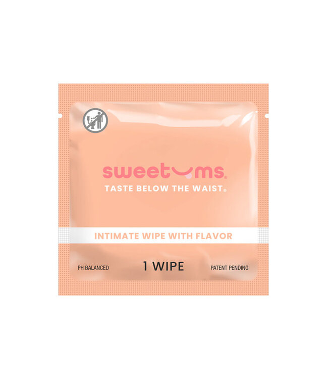 Sweetums Intimate Wipes Mango Flavor 10-Pack