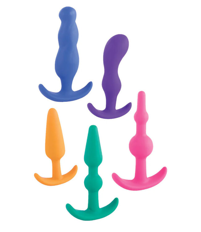 Anal Lovers Kit 5-Piece Set Multi Color