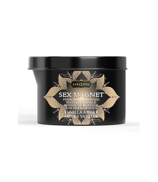 Kama Sutra Sex Magnet Candle w/Pour Spout Vanilla Amber 6oz