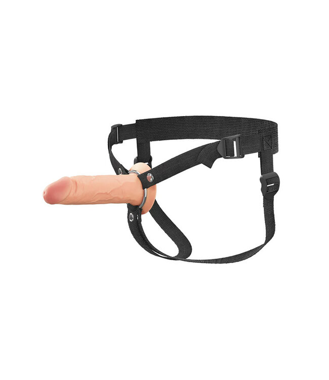 Fantasy X-Tensions Elite Hollow Silicone Strap-On 6 in. Light