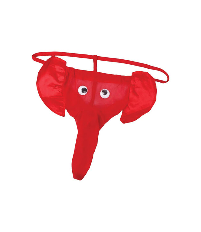 Elephant Thong Red Onesize