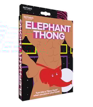 Elephant Thong Red Onesize