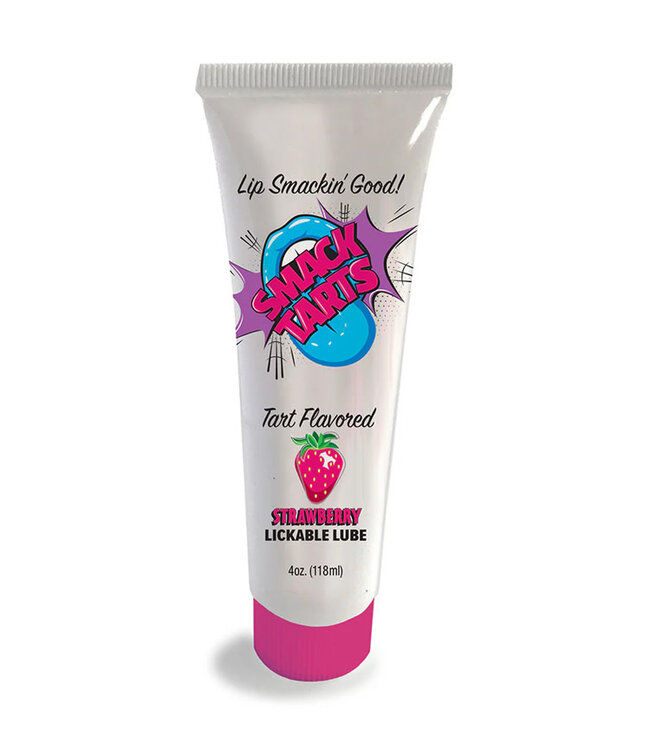 Smack Tarts Lickable Sour Strawberry Lube 4oz
