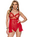 Demi Red Teddy 77023