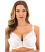 Fantasie Fusion Lace Padded Plunge White Bra FL102314