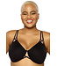 Felina Amaranth Unlined Minimizer Black Bra 115087