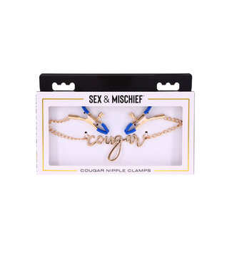 Sex & Mischief Cougar Nipple Clamps