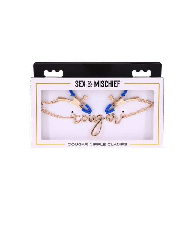 Sex & Mischief Cougar Nipple Clamps