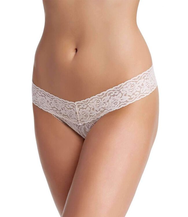 Felina Signature Stretch Lace Low Rise Bare Thong N2122