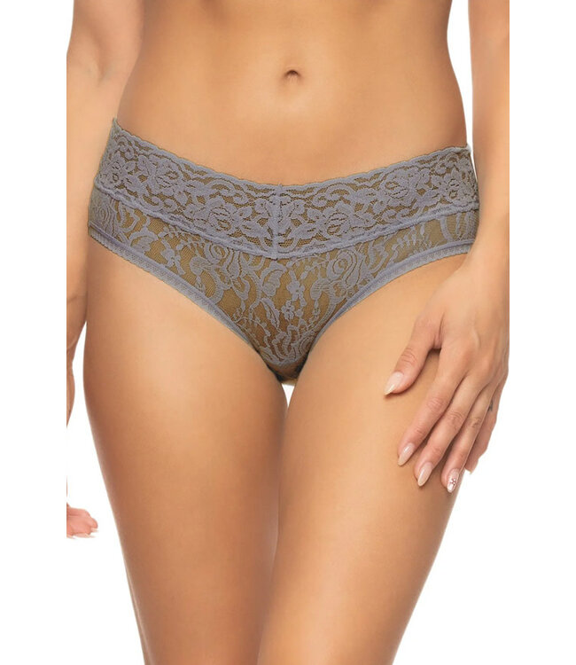 Felina Signature Stretch Lace Silver Bullet Low Rise Hipster N3122