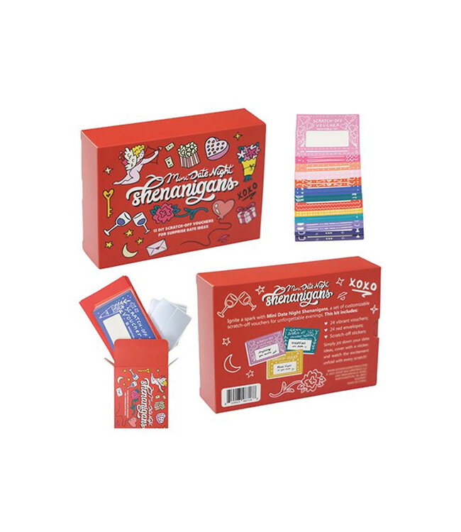 Mini Date Night Shenanigans DIY Scratch Off Vouchers & Coupons
