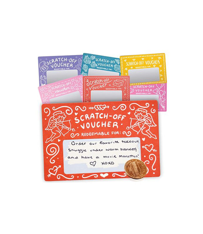 Mini Date Night Shenanigans DIY Scratch Off Vouchers & Coupons