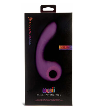 Nu Sensuelle Raine Nubii Tapping Vibe with Turbo Boost and Heat Purple