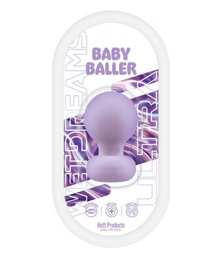 Baby Baller Mini Massager Multi-Speed Silicone Lavender