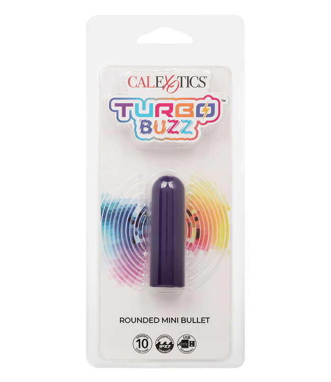 Turbo Buzz Rounded Mini Bullet Purple