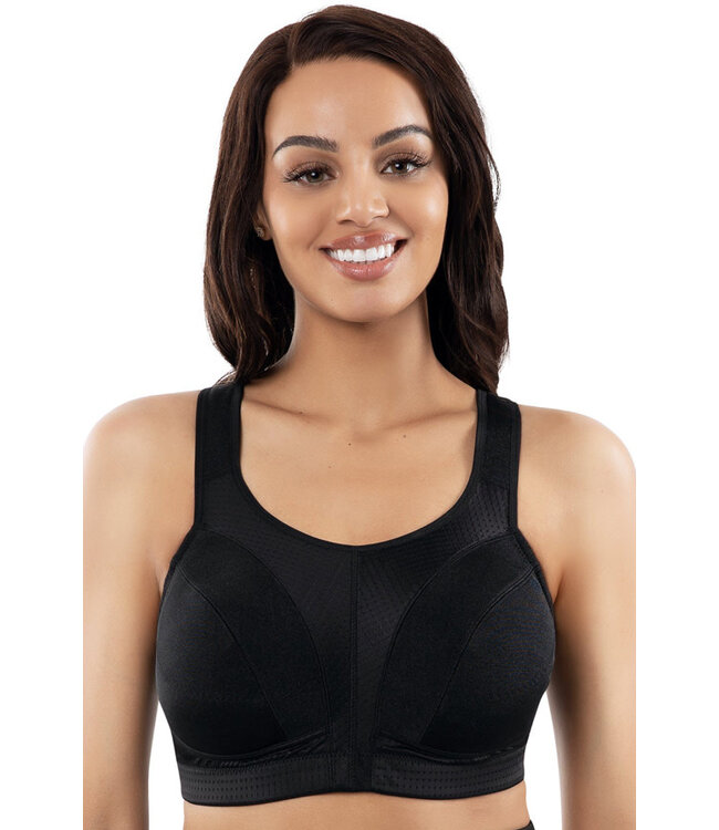 Parfait Active Wirefree Sports Black Bra P62121