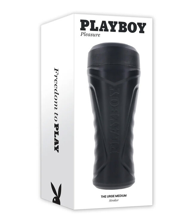 Playboy The Urge Medium Stoker Non Vibrating TPE Black