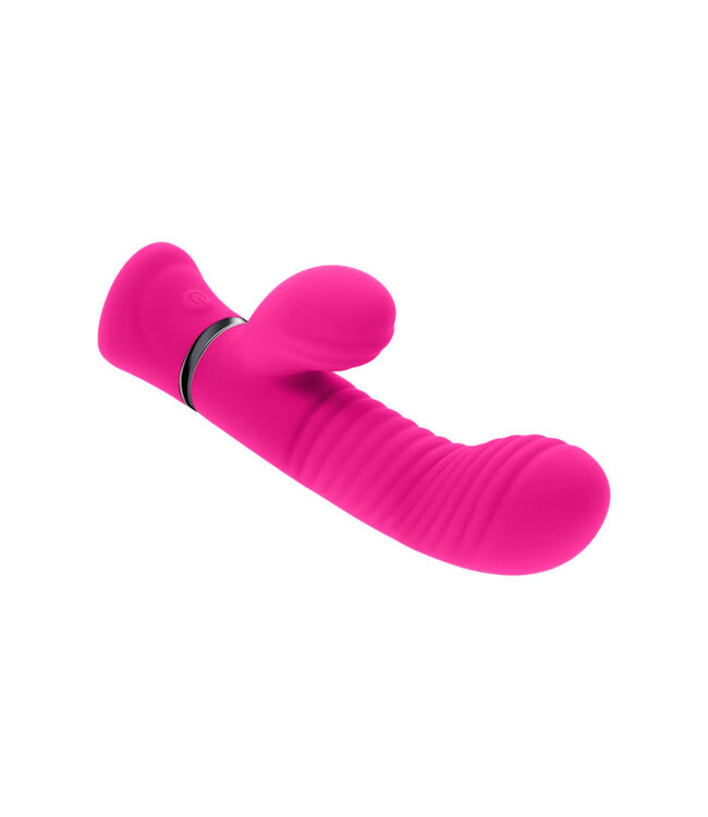 Selopa Next Wave Rechargeable Vibrating Dual Stimulator Silicone Pink