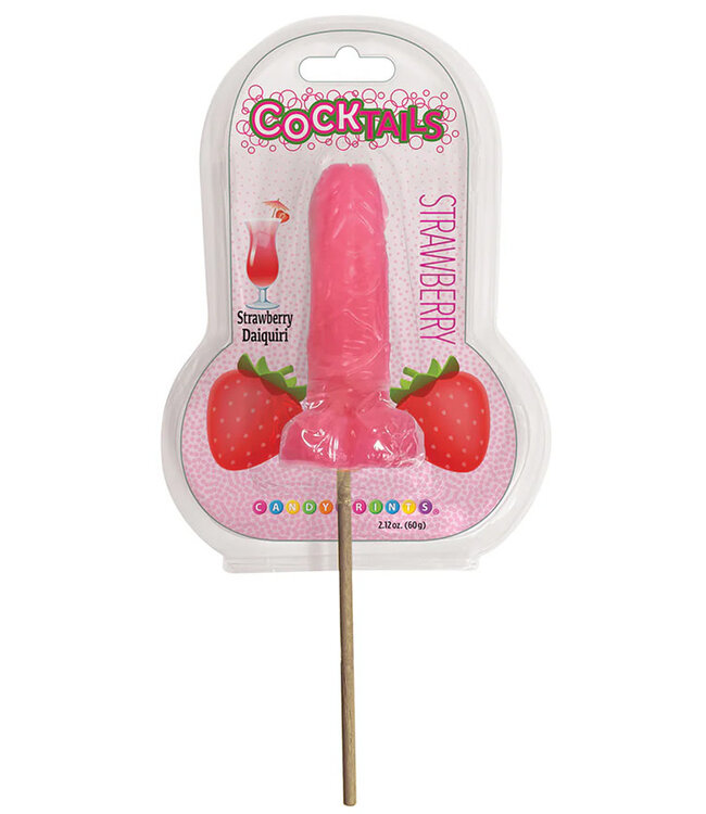Cocktails 3D Lollipops Strawberry