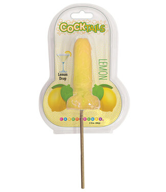 Cocktails 3D Lollipops Lemon