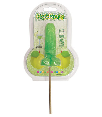 Cocktails 3D Lollipops Sour Apple