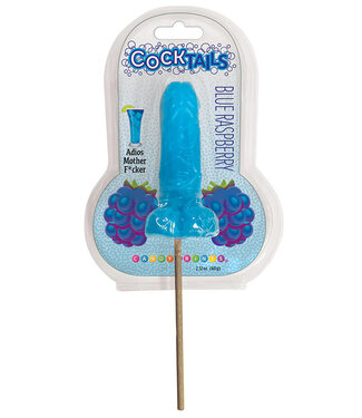 Cocktails 3D Lollipops Blue Raspeberry