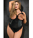Bethany Plus Black Teddy X2154B
